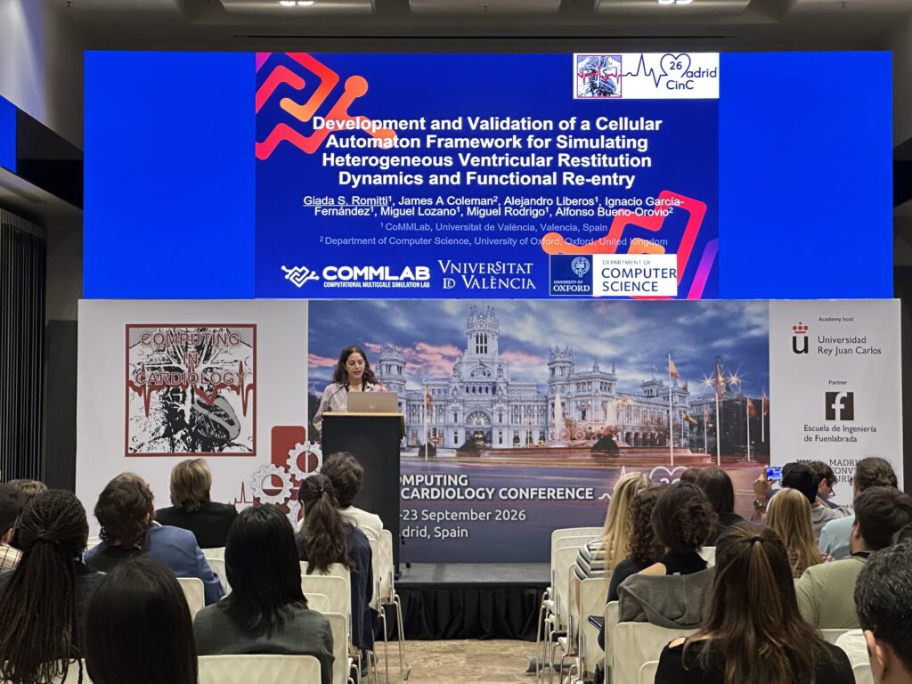 Giada Romitti speaking at CinC2026