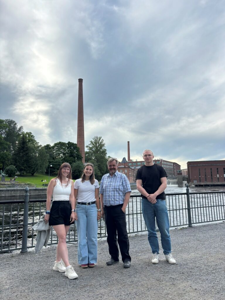 Nicole Anderton, Francesca Menna, Jari Hyttinen and Jose Suihkonen